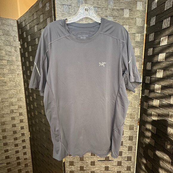 Arc'teryx Training Short Sleeve Shirt - M's Large Navy Blue - Picture 1 of 6